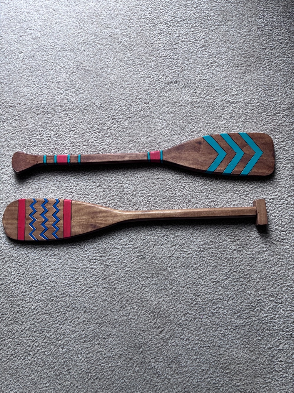 Wooden Paddles- Wall Decor